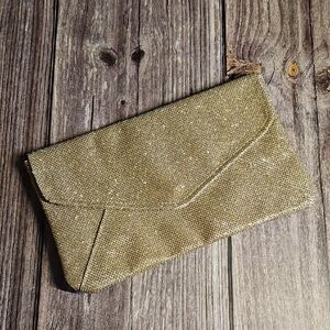 $8 SALE!! NWOT Elegant Gold Clutch